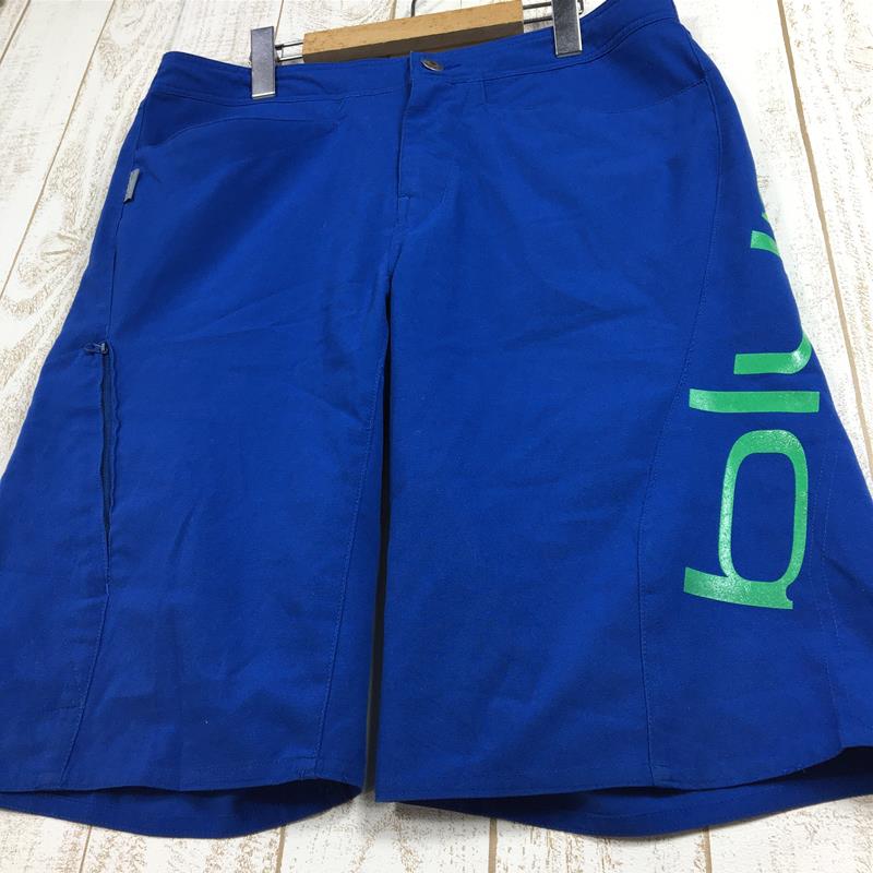 【Men's S ブルー系】 Blurr ( ブラー ) ストレッチ クライミング ショーツ Stretch Climbing Shorts クライミングパンツ ブランド消滅 入手困難 International Men's  化繊 ショーツ ショートパンツ ボト