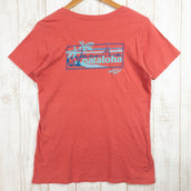 【Women's S レッド系】 2016 Patagonia ( パタゴニア ) パタロハ サイン Tシャツ Pataloha Sign T-Shirt SUMR オーガニックコットン ウェア トップス インナー シャツ ショートスリーブTシャツ クルーネック 化繊 - 【公式】2ndGEAR(セカンドギア)Webショップ【登山用品・アウトドア用品専門 買取販売店】
