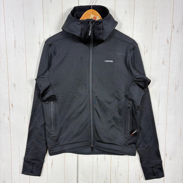【Men's S ブラック系】 Phenix ( フェニックス ) パワー ストレッチ ジップ アップ フーディ POWER STRETCH ZIP UP HOODY プラスフェニックス ポリエステル ウェア トップス アウター ジャケット フリース ポーラテック・