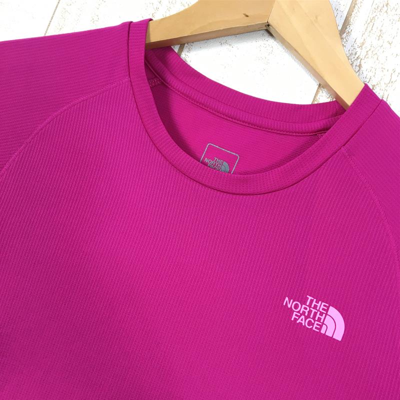 【Women's S ピンク系】 The North Face ( ザ・ノースフェイス ) ロングスリーブ Gtd クルー Long Sleeve Gtd Crew Tシャツ ロンt クルーネック NTW11670 Asian Women's  化繊 ロングスリーブT