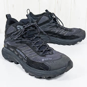 【Men's 29.0cm ブラック系】 Merrell ( メレル ) モアブ スピード 2 ミッド ゴアテックス MOAB SPEED 2 MID GORE-TEX フットウェア トレッキングブーツ z00053317  トレッキングブーツ フットウェア
