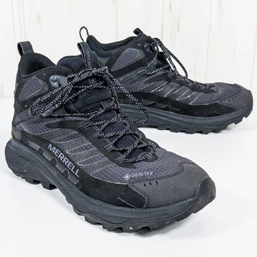 男士 Merrell Moab Speed 2 Mid Gore-Tex 徒步靴，尺码 29.0 厘米，黑色（z00053317）