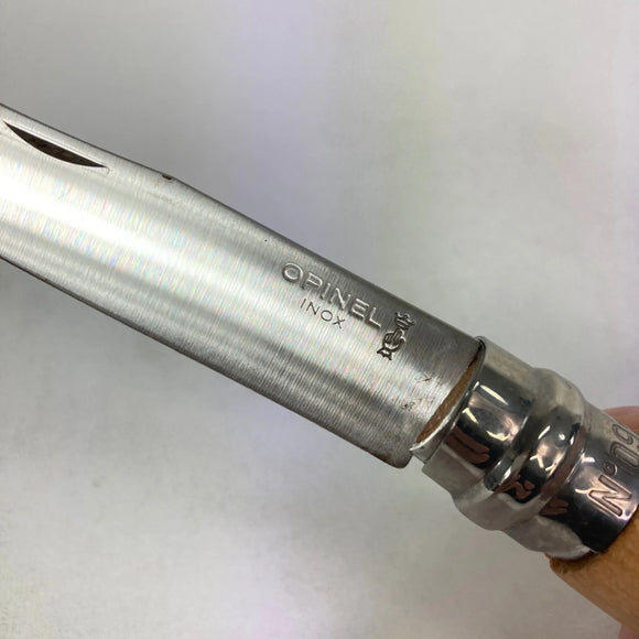 【OneSize ベージュ系】 Opinel ( オピネル ) No.9 ステンレススチール キャンピングギア 刃物 ナイフ z00058053  ナイフ 刃物 キャンピングギア