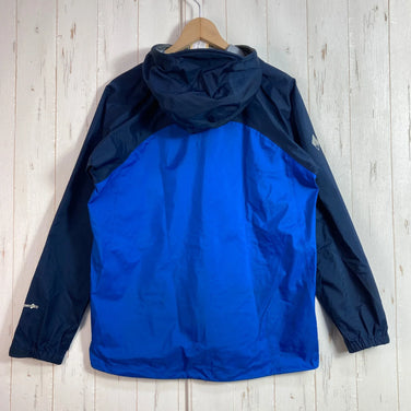 Montbell Men's Thunder Pass Jacket, Navy, Size Small. This nylon jacket features a rain shell and is perfect as a top. (Product code: z00054122)