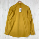 【Men's M イエロー系】 Ridge Mountain Gear ( リッジマウンテンギア ) ベーシック ロングスリーブ シャツ Basic Long Sleeve Shirt			 Rustic Mustard ポリエステル ウェア トップス インナー シ-2