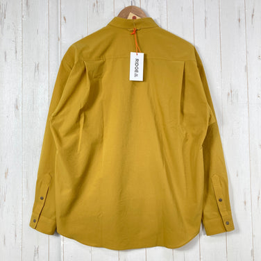 【Men's M イエロー系】 Ridge Mountain Gear ( リッジマウンテンギア ) ベーシック ロングスリーブ シャツ Basic Long Sleeve Shirt			 Rustic Mustard ポリエステル ウェア トップス インナー シ