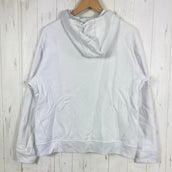 【Women's L ホワイト系】 Arcteryx ( アークテリクス ) エンブレム フリース フーディ Emblem Fleece Hoody オーガニックコットン混 / リラックスフィット オーガニックコットン ウェア トップス インナー シャツ フーディ コッ