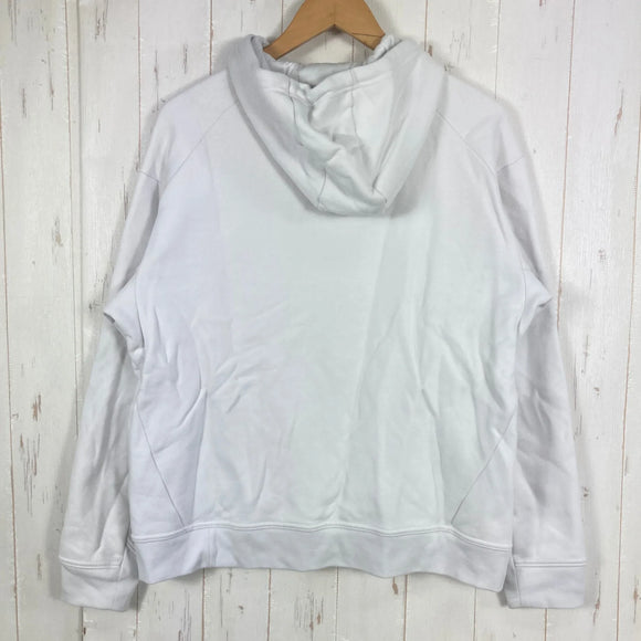 【Women's L ホワイト系】 Arcteryx ( アークテリクス ) エンブレム フリース フーディ Emblem Fleece Hoody オーガニックコットン混 / リラックスフィット オーガニックコットン ウェア トップス インナー シャツ フーディ コッ