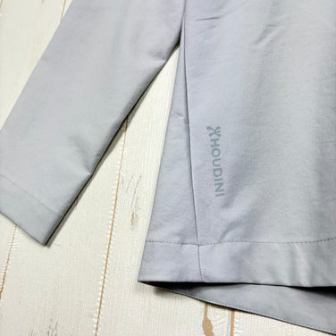 【Women's S グレー系】 Houdini ( フーディニ ) ウィメンズ カバー クルー W's Cover Crew 158694 GROUND GREY z00055968 GROUND GREY 化繊 ロングスリーブTシャツ クルーネック インナー シャ