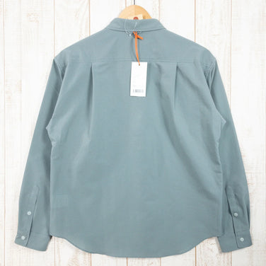 【Women's M グリーン系】 Ridge Mountain Gear ( リッジマウンテンギア ) ベーシック ロングスリーブ シャツ Basic Long sleeve Shirt ポリエステル Asian Women's セージグリーン | Sage Gree - 【公式】2ndGEAR（セカンドギア）Webショップ【登山用品・アウトドア用品専門 買取販売店】