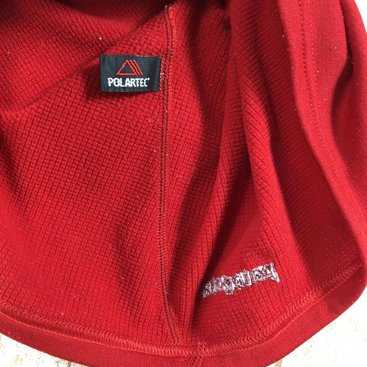 [Men's M Red] Patagonia Capilene 4 Zip Neck Polartec Power Dry Fleece Shirt Discontinued Model Hard to Find 43460 International Men's