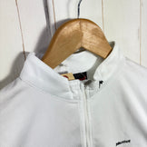 【Men's XL ホワイト系】 Marmot ( マーモット ) ロングスリーブ ハーフジップ シャツ ポリエステル ウェア トップス インナー シャツ ロングスリーブシャツ 化繊 z00061068  化繊 ロングスリーブシャツ インナー シャツ トップス ウェア