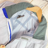 [Women's M Gray] Mizuno Bergtech EX Storm Saver V Rain Suit Nylon Wear Setup Rain Suit Rain Shell z0005189