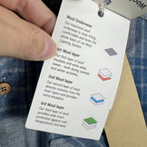 男士 M 蓝色 Aclima LeisureWool ReBorn 羊毛衬衫 106310 367 格纹浅灰色/牛仔布 z00055896 367 CH