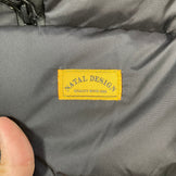【Men's S ブラック系】 Nanga ( ナンガ ) プルオーバー ダウン ジャケット Pullover Down Jacket 生産終了モデル 入手困難 ネイタルデザイン Natal Design リスト List トリプルネーム コラボ ダウン ウェア ト