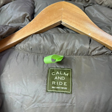 男士M码米色Calm and Ride Nice and Cozy Down Anorak 2.0羽绒服，外套，羽绒保暖