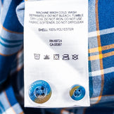 Columbia Independence Pass Long Sleeve Shirt, Men's Medium, Blue. Polyester. Perfect as a top or inner shirt.