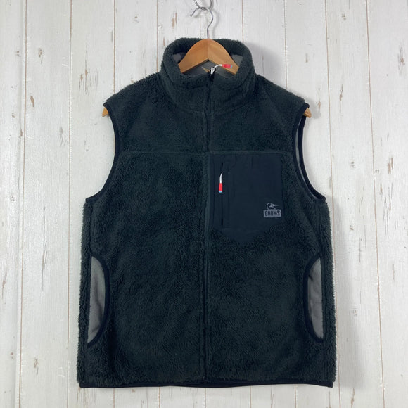 【Men's M ブラック系】 Chums ( チャムス ) ボンディングフリースベスト Bonding Fleece Vest ポリエステル ウェア トップス ベスト フリース z00056586  フリース ベスト トップス ウェア