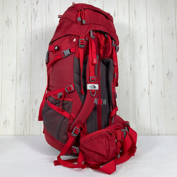【Women's M レッド系】 The North Face ( ザ・ノースフェイス ) テルス 60 ウィメンズ Tellus 60 Women's 2気室 フロントアクセス レインカバー付属 ナイロン バッグ ストレージ バックパック 容量【55L～79L】 z