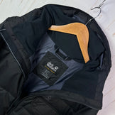 Men's Size Small Black Jackwolfskin Kyoto Jacket, Synthetic Down Jacket, Outerwear, Synthetic Insulation, z00054698