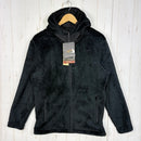 【Men's M ブラック系】 Rokx ( ロックス ) ハイロフト ビッグベア フーディ High Loft Bigbear Hoody RXMF204116 BLACK z00056149 BLACK フリース アウター ジャケット トップス ウェア-1