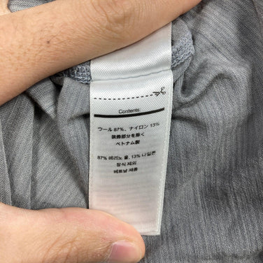 【Men's S グレー系】 Smartwool ( スマートウール ) メリノ 150 ベースレイヤー パターン ロングスリーブ Merino 150 Baselayer Pattern Long Sleeve ウール ウェア トップス インナー シャツ ロング