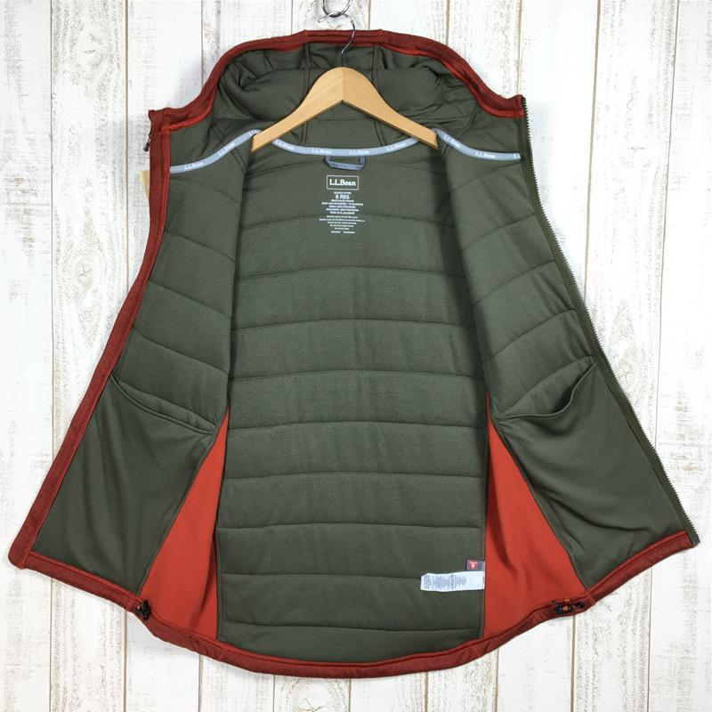 【男款S红色系列】Llbean Primaloft Mountain Pro Hoodie 全拉链 Primaloft Mountain Pro Hoodie 全拉链 Primaloft 金色主动保温夹克 3