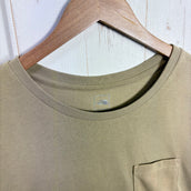 【Men's L ベージュ系】 The North Face ( ザ・ノースフェイス ) ショート スリーブ ポケット ティー Short Sleeve Pocket Tee ポリエステル ウェア トップス インナー シャツ ショートスリーブTシャツ クルーネック
