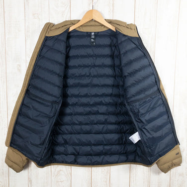 【Men's S ベージュ系】 Mountain Hardwear ( マウンテンハードウェア ) デロロ ダウン ジャケット Deloro Down Jacket ダウン OM5047 International Men's Corozo Nut ダウンインサレー - 【公式】2ndGEAR（セカンドギア）Webショップ【登山用品・アウトドア用品専門 買取販売店】