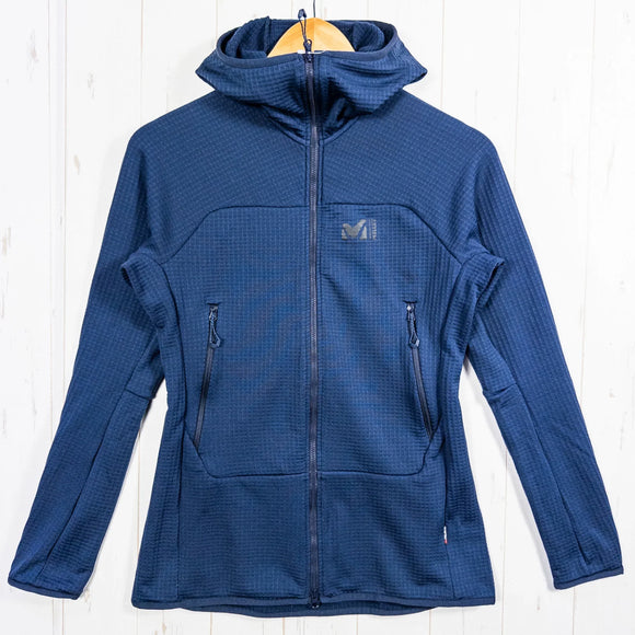 【Women's M ネイビー系】 Millet ( ミレー ) フュージョン グリッド フーディ FUSION GRID HOODIE ポリエステル ウェア トップス アウター ジャケット フリース ポーラテック・パワーグリッド z00052278 フリース アウタ - 【公式】2ndGEAR（セカンドギア）Webショップ【登山用品・アウトドア用品専門 買取販売店】