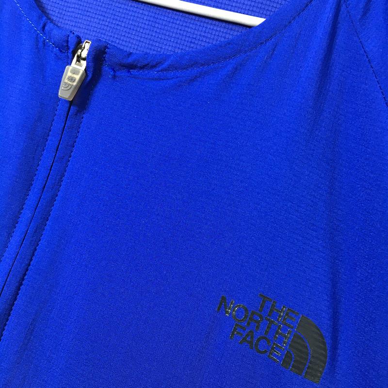 [Women's L Blue] The North Face Swallowtail No-Collar Jacket Windshell NPW71684 Asian Women's Windshell