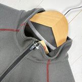 【Men's S グレー系】 Montbell ( モンベル ) ウイックロン ZEOサーマル ロングスリーブジップシャツ Wickron ZEO Thermal Long Sleeve Zip Shirt ポリエステル ウェア トップス インナー シャツ ロング