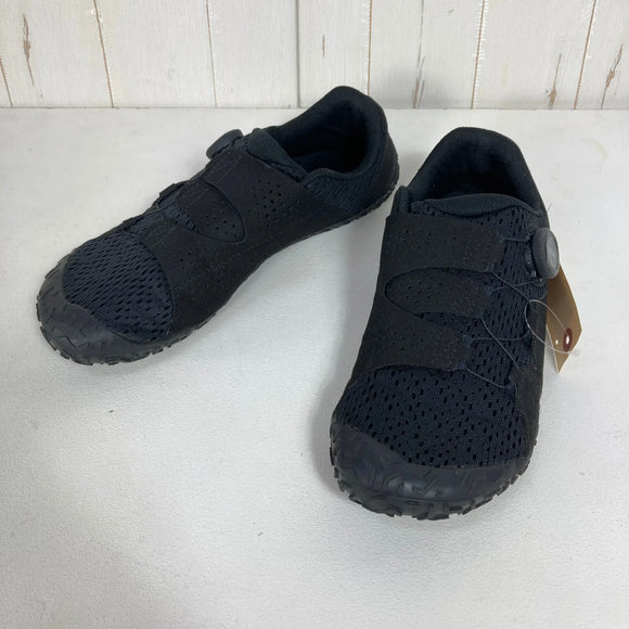 【Men's 26.5cm ブラック系】 Merrell ( メレル ) ベイパー グローブ 6 ボア Vapor Glove 6 Boa BOA Fit System / Vibram Ecostep Recycle / ベアフット フットウェア スニーカー ライフスタイル