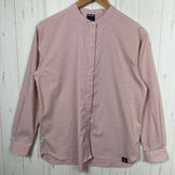 【女式 S 红色系】 Millet (米勒) 防蚊格纹立领长袖衬衫 Insect Barrier Check Stand Shirt Long Sleeve 聚酯纤维 户外服饰 上衣 内搭 衬衫