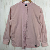 【Women's S レッド系】 Millet ( ミレー ) インセクト バリヤー チェック スタンドシャツ ロングスリーブ Insect Barrier Check Stand Shirt Long Sleeve ポリエステル ウェア トップス インナー シャツ