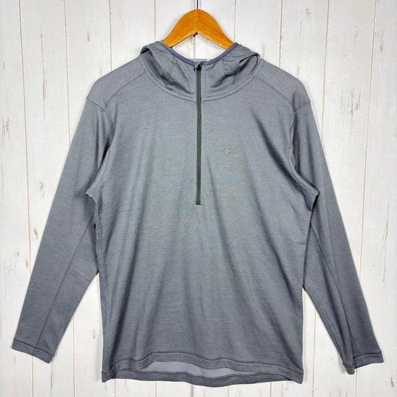 【Men's S グレー系】 Foxfire ( フォックスファイヤー ) トランスウェット ウール ハーフ ジップ フーディ TS Wool Half Zip Hoody ポリエステル ウェア トップス インナー シャツ フーディ ウール z00055385