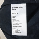【Men's M ブラック系】 Yamatomichi ( 山と道 ) ファイブ ポケット ショーツ ロング 5-Pocket Shorts Long ポリエステル ウェア ボトムス ショーツ ショートパンツ ウィンドシェル z00050585 ウィンドシェル シ - 【公式】2ndGEAR（セカンドギア）Webショップ【登山用品・アウトドア用品専門 買取販売店】