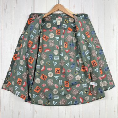 【Men's M グリーン系】 Llbean ( エルエルビーン ) オッター クリフ シャツ Otter Cliff Shirt Thyme / Patches オーガニックコットン ウェア トップス インナー シャツ ショートスリーブシャツ コットン z0005