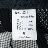 【S ブラック系】 Halo Commodity ( ハロコモディティ ) リム キャップ Rhim Cap ベースボールキャップ メッシュキャップ HL-1001 キャップ ヘッドウェア ウェア小物 ウェア - 【公式】2ndGEAR（セカンドギア）Webショップ【登山用品・アウトドア用品専門 買取販売店】