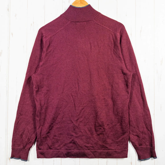【Men's M レッド系】 Smartwool ( スマートウール ) スポーツニットハーフジップ Sportknit Half Zip メリノウール ウェア トップス インナー シャツ ロングスリーブシャツ ウール z00052790  ウール ロングスリーブ