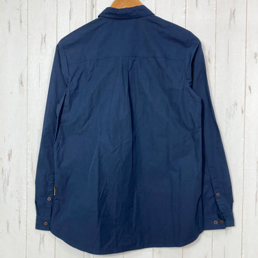 [Women's XS Navy] Jack Wolfskin UV Shield Shirt Polyester Wear Tops Inner Shirt Long Sleeve Shirt Synthetic Fiber z00059203 Synthetic Fiber Long Sleeve