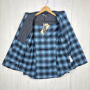 【Women's S ブルー系】 Norrona ( ノローナ ) タモック ウール シャツ ウィメンズ Tamok Wool Shirt W's 1219-19 2295 INDIGO NIGHT z00056112 2295 INDIGO NIGHT ウール ロン-3