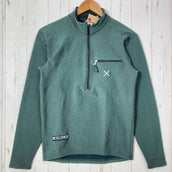 Montura 男士中号绿色抓绒套头尼龙上衣，外套，抓绒 z00057067