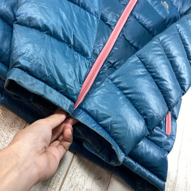 【Women's M ブルー系】 Mountain Equipment ( マウンテンイクイップメント ) ダウン フーディ Down Hoody ダウンインサレーション アウター ジャケット トップス ウェア - 【公式】2ndGEAR（セカンドギア）Webショップ【登山用品・アウトドア用品専門 買取販売店】