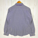 【Women's M パープル系】 Millet ( ミレー ) ドライタッチ シアサッカー ロングスリーブ シャツ ポリエステル ウェア トップス インナー シャツ ロングスリーブシャツ 化繊 z00055012  化繊 ロングスリーブシャツ インナー シャツ トップ-2