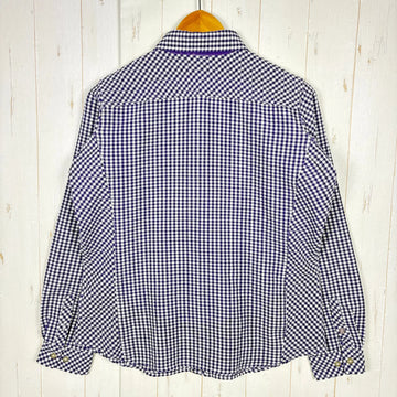 【Women's M パープル系】 Millet ( ミレー ) ドライタッチ シアサッカー ロングスリーブ シャツ ポリエステル ウェア トップス インナー シャツ ロングスリーブシャツ 化繊 z00055012  化繊 ロングスリーブシャツ インナー シャツ トップ - 0