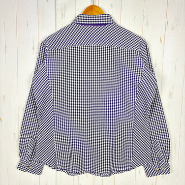 【Women's M パープル系】 Millet ( ミレー ) ドライタッチ シアサッカー ロングスリーブ シャツ ポリエステル ウェア トップス インナー シャツ ロングスリーブシャツ 化繊 z00055012  化繊 ロングスリーブシャツ インナー シャツ トップ