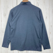 【Men's S グレー系】 Montbell ( モンベル ) ウイックロン UVテクト ロングスリーブ ジップシャツ WIC.UV Tec Long Sleeve Zip Shirt ポリエステル ウェア トップス インナー シャツ ロングスリーブシャツ 化