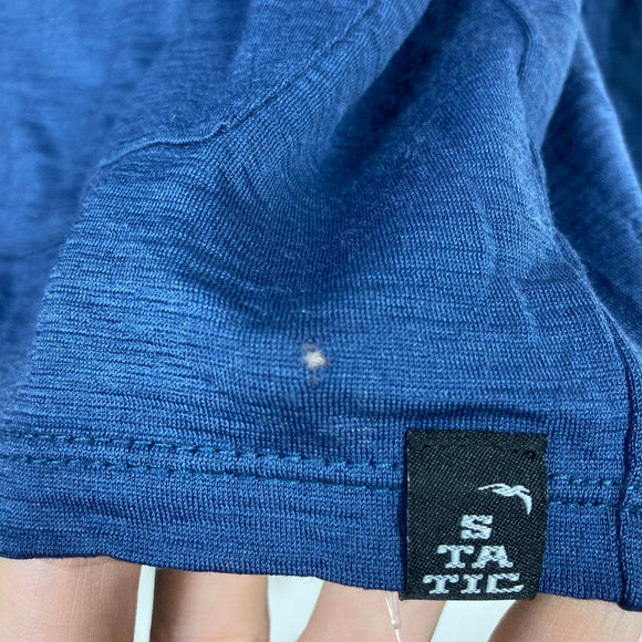 【Men's M ブルー系】 Static ( スタティック ) ロー ライトウェイト フーディ Raw L.W. Hoody メリノウール ウェア トップス インナー シャツ フーディ ウール z00054764  ウール フーディ インナー シャツ トップス