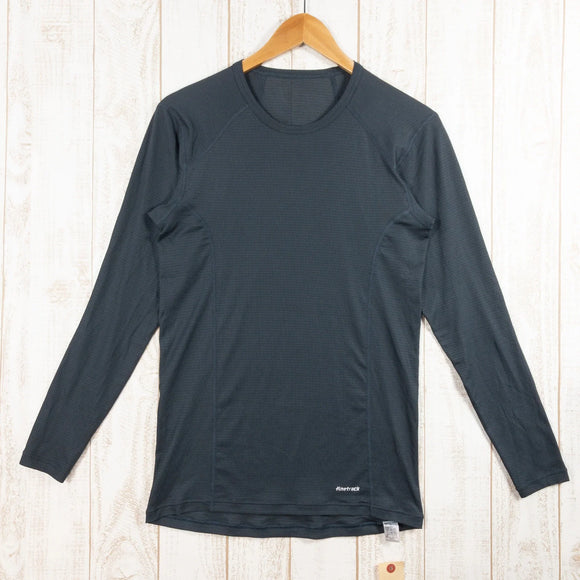 【Men's M チャコール系】 Finetrack ( ファイントラック ) ドライレイヤー ウォーム ロングスリーブ ポリウレタン FUM0521 Asian Men's 化繊 ロングスリーブTシャツ クルーネック インナー シャツ トップス ウェア - 【公式】2ndGEAR（セカンドギア）Webショップ【登山用品・アウトドア用品専門 買取販売店】